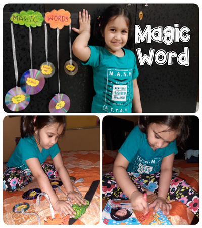 Magic Words Craft Wall Hanging